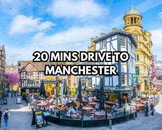 FREE parking, LARGE House for Contractors & Families, Sleeps 7, 25 mins to MANCHESTER & LIVERPOOL - 8