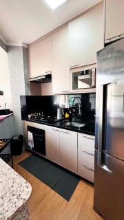 Apto 314 - Lindo, Espaçoso, 100m da Praia - Condomínio, piscina, churrasqueiras, quadras - 4