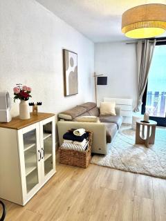 Studio 2 personnes parking balcon WIFI - 0