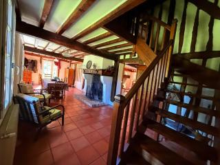 Ferme landaise avec Piscine , 4 chambres - 5