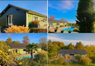 Chalet de 95m2 au cœur du Pays d'Auge, en Normandie avec Piscine et Jacuzzi - 3