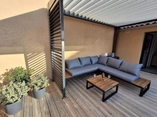 T2 cozy terrasse 40 m2 et pergola - 7