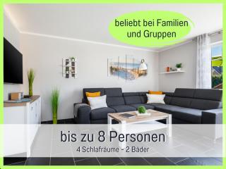 Komfortables Ferienhaus Strandzauber auf Fehmarn für 8 Personen mit 4 Schlafzimmern und 2 Bädern - 0