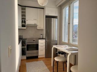 Kaksio järvinäkymällä ja saunalla Lahden Satamasta - 4