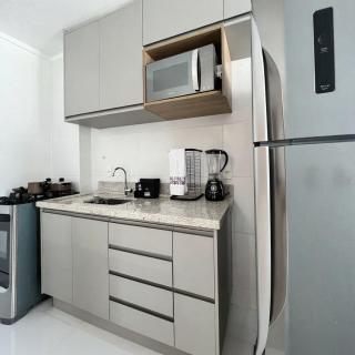 Metropolitan Barcelona próximo ao Flamboyant e Autódromo Ar condicionado no quarto e na sala Piscina e jacuzzi no terraço academia completa restaurantes no térreo vaga privativa - 4