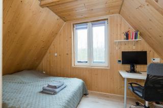 Całoroczny, drewniany domek przy lesie - 1