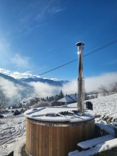 Chalet de montagne, Piscine avec vue et bain nordique - 0