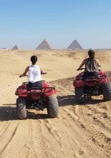 Jewel pyramids & Grand museum view - 2