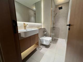 Elegant Studio Stay in Binghatti Tulip Dubai - 8