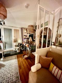 Boho Apartement am Hafen,mit Fahrradern - 0