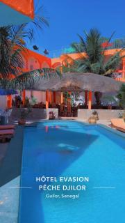 Hôtel évasion pêche djilor île sine saloum - 0