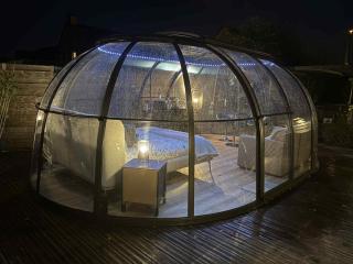 Dôme du puits avec jacuzzi et sauna privatif - 9