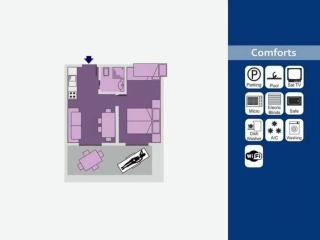 Flat in a residence with shared pool - 4