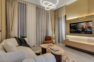 1 Bedroom in Aljada City Center l Balcony & Pool - LemonHomes - 5