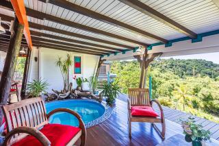 Villa douillette à Deshaies – Vue sur la mer et la montagne - 96 m² - 4