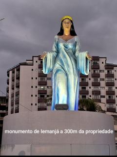 Apartamento novo vista do mar 64m2 2 dorms Wi-fi estacionamento grátis Praia Grande Mirim - 9