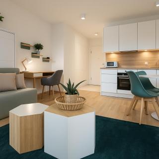 Central fully serviced studio - 4