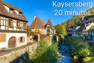 Modern Duplex with Balcony & Parking, Sleeps 4, 5 min from Colmar - 5
