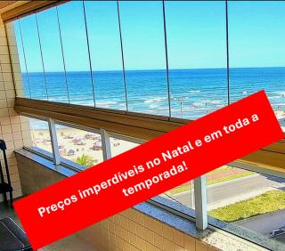 Lindo e novo apto à beira-mar em Caiçara - Praia Grande - 0