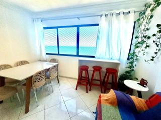 Amplo 135m Frente e Vista Mar na Barra 3Quartos com Garagem - 1