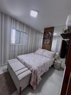 Apto moderno em Praia Grande, 500M da Praia, C ar condicionado em tds ambientes, garagem e sacada privativa - 5