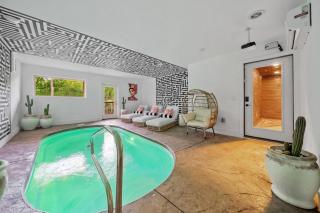 Stay & Sway at this Luxe Modern Retreat with Indoor Pool, Hot Tub, Putting Greens & Fire Pit - 0