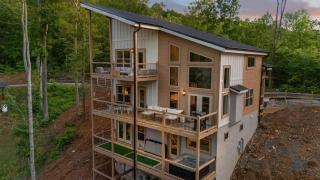 Stay & Sway at this Luxe Modern Retreat with Indoor Pool, Hot Tub, Putting Greens & Fire Pit - 3