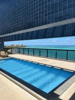 2 suites e VISTA FRONTAL da orla - pajuçara 2 GAR Adm Nutelss - 9