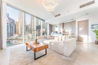 Stunning Marina View, Near the Tram and Marina Mall, Minutes Away from Ain Dubai and JBR Beach, Stella Maris, Dubai Marina by Deluxe Holiday Homes - 0