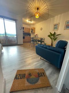 Azur Bay Boho-Chic T2 Garage & Mer Pet-Friendly - 0