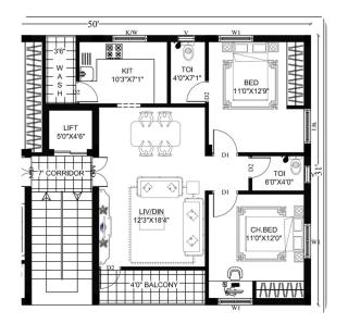 2 BHK Apartment Gachibowli #302 - 6