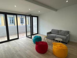 Maison de ville rénovée - Carc'apparts - terrasse - 2