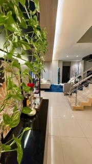 Quarto individual com banheiro privativo em casa moderna em condomínio em Belém - 4