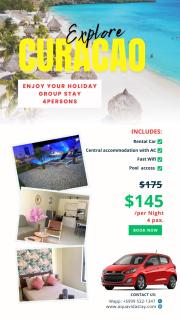 Central Curaçao Getaway 9min to Beach & Airport -AquaVida Stay Curacao- - 7