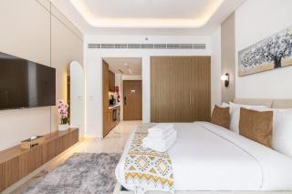 Airstay - Cozy Studio in Meydan - Azizi Riviera 67 - Monthly Offer Available - 9