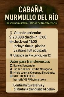 Cabañas murmullo del rio lenca - 0