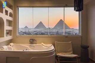 Jacuzzi 2BDR By The Historic Pyramids Apt7 - Kairo - 0