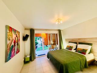 Studio Évasion plage avec jardin - 9