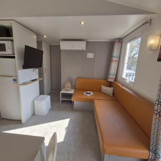 L'Azura Mobil Home 6 personnes Piscines & Plage Camping 5 étoiles Les Dunes - 3
