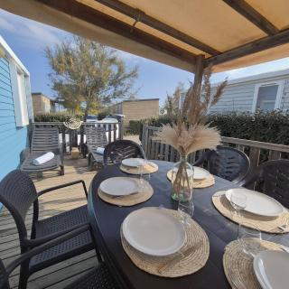 L'Azura Mobil Home 6 personnes Piscines & Plage Camping 5 étoiles Les Dunes - 0