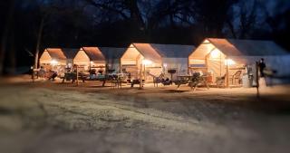 Incredible Glamping Retreat near Kingsbury, Texas: Luxury Safari Tent on the San Marcos River Perfect for a Family - 4