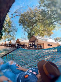 Secluded Safari Tent on the San Marcos River - An Adventurous Glamping Vacation near Kingsbury, Texas - 3