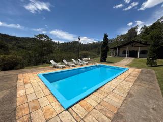 Rancho con piscina, barbacoa, naturaleza y ocio - 7