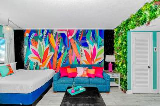 Angled Ocean View Studio w Incredible Views! Palace Resort 1005 - Sleeps 4 guests - 8