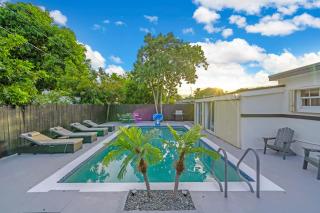Cozy Miami Private Pool House W- Arcade Games, BBQ - 7