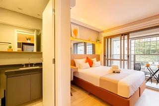 Easy Star - Charmoso studio no Novo Brooklin - KB03I - 1