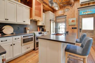 Walk to White River Cozy Escape with Screened Porch - 5