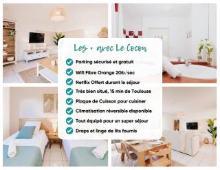 Le Cocon de Lespinasse - Parking - Checkin Autonome - 9