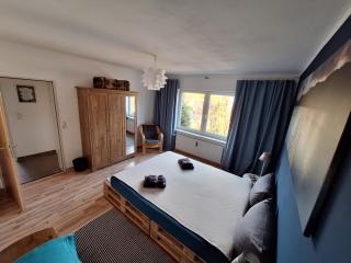 Weitblick mit Gemütlichkeit, Kaminofen und Sauna im Haus - 4