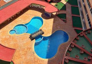 Luxury Oasis in front of La Vela Mall Pool and Sea! - 0